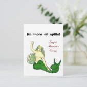 Geen olievlekken meer!       G Briefkaart (Staand voorkant)