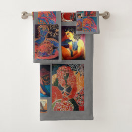 Geen ondeugende delen!! Gezicht-, hand- en badhand Bad Handdoek