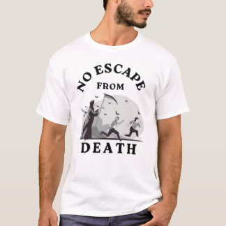 GEEN ontsnapping aan de dood vrouwen mannen 2025 C T-shirt