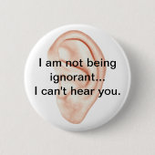 Geen onwetende Button (Voorkant)