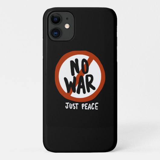 Geen oorlog alleen vrede Case-Mate iPhone case (Achterkant)