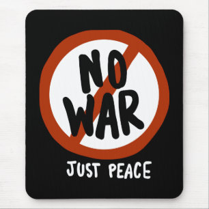 Geen oorlog alleen vrede muismat