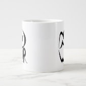 Geen oorlog extra grote beker (Voorkant)