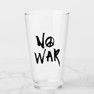 Geen oorlog glas