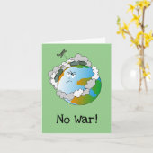 Geen oorlog! kaart (Gele Bloem)