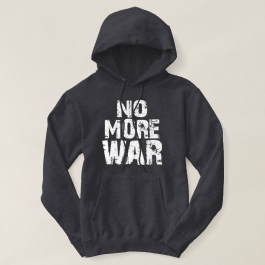 Geen oorlog meer hoodie (Design voorkant)