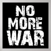 Geen oorlog meer poster (Voorkant)