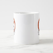 Geen oorlog met honden extra grote beker (Voorkant)