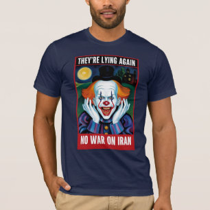 Geen Oorlog Met Iran Anti Oorlog T-shirt