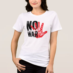 GEEN OORLOG! radical ontwerp voor radicale tijden! Tri-Blend Shirt