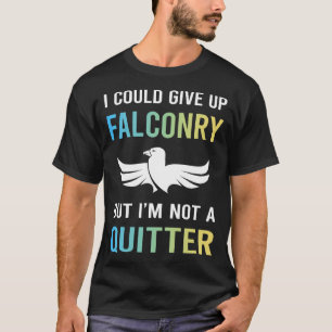 Geen Opgeven Valkenjacht Valkenier T-shirt