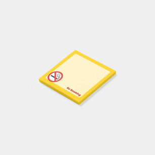 Geen opmerkingen na roken post-it® notes