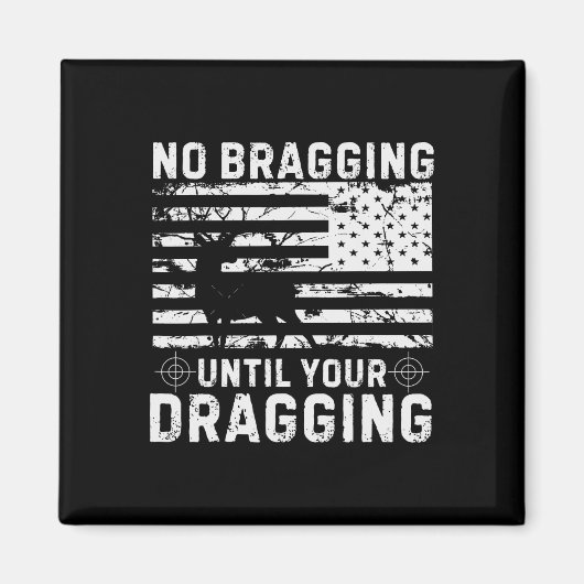 Geen opscheppen totdat je camouflageherten hum sle magneet (Voorkant)