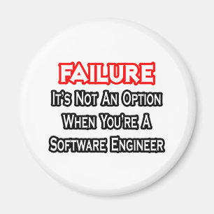 Geen optie...Software engineer Magneet