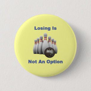 Geen optioneel Bowlen Ronde Button 5,7 Cm
