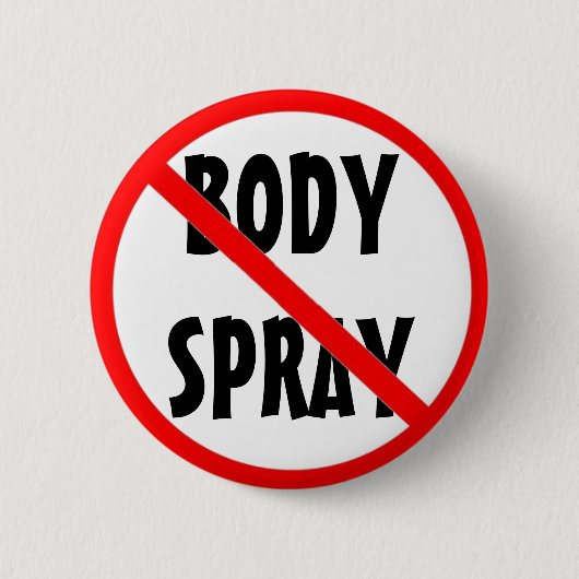 Geen oraal verstuivingsverbod ronde button 5,7 cm (Voorkant)