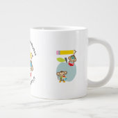 Geen orphan, neem alsjeblieft geen aap lezer aan extra grote beker (Rechts)