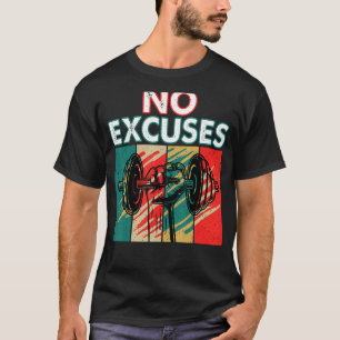 Geen overschrijdingsgewicht Lichtend lichaamsbouw T-shirt