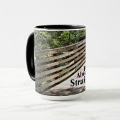 Geen pad is altijd recht Mok (Voorkant links)