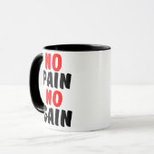 GEEN PAIN-GEEN WINST MOK (Voorkant links)