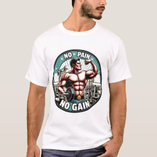 GEEN PAIN-GEEN WINST T-SHIRT