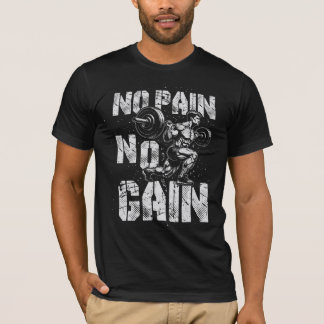 GEEN PAIN-GEEN WINST T-SHIRT