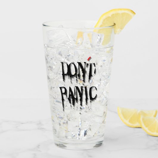 Geen paniek.b glas (Achterkant ijs)