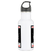 Geen paniek! Dit is slechts een simulatiesoftware Waterfles (Voorkant)