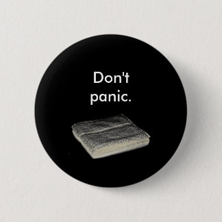 Geen paniek ronde button 5,7 cm