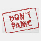 Geen paniek theedoek (Horizontaal)
