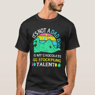 Geen papa Bod Het is mijn chocolade ei opslag Ta T-shirt