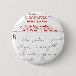 Geen parfum Draag Ronde Button 5,7 Cm