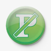 Geen parkeren papieren bordje (Voorkant)