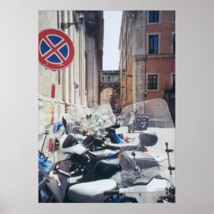 Geen parkeren poster