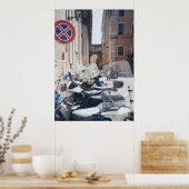 Geen parkeren poster (Keuken)