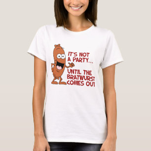 Geen partij Bratwurst T-shirt