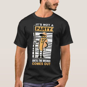 Geen Partij tot de Wiener uit de Zwervel Partij M T-shirt