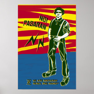 GEEN PASARAN-POSTER POSTER