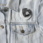 geen passie ronde button 5,7 cm (In situ)