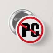 Geen pc ronde button 5,7 cm (Voorkant /achterkant)