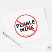 Geen Pebble Mine Sticker (Envelop)