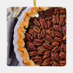 Geen Pecan op je Cadeaus   Grappig eten Pun Keramisch Ornament