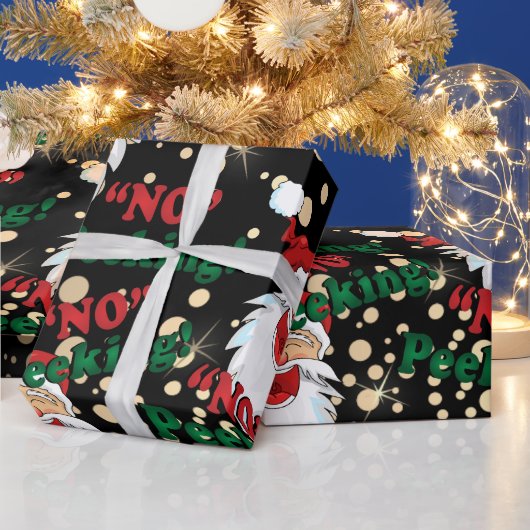 Geen peking - Santa Claus Cadeaupapier (Feestdagen)