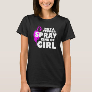 Geen pepperspuit voor een Pistool enthusia T-shirt