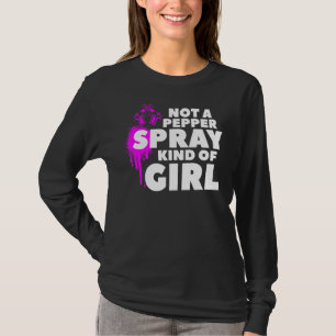 Geen pepperspuit voor een Pistool enthusia T-shirt
