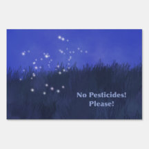 "Geen pesticiden! Alsjeblieft!" Firefly Message
