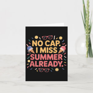 Geen Pet, ik mis Summer al, terug naar school, Gen Kaart