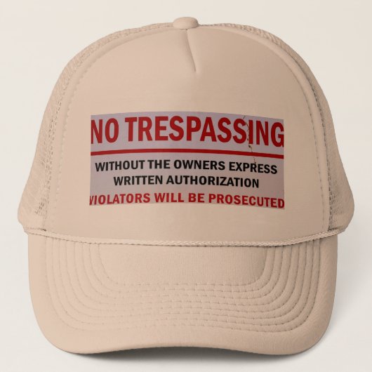 geen pet voor het overschrijden (Voorkant)