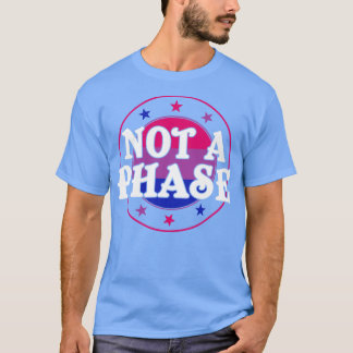 Geen Phase Funny Bi Pride Biseksueel LGBT T-shirt