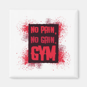 Geen pijn Geen bijenkolm Magneet